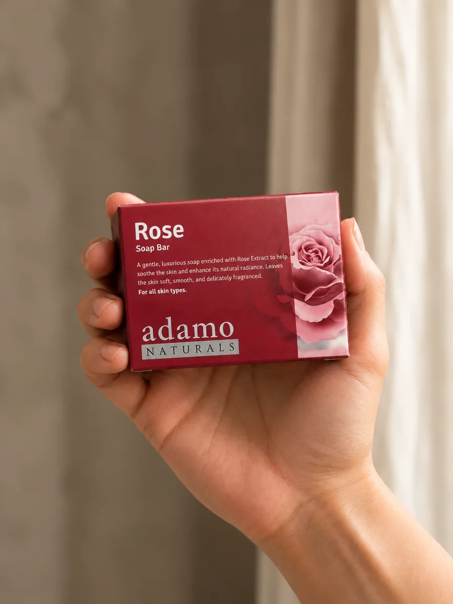 Rose soap bar