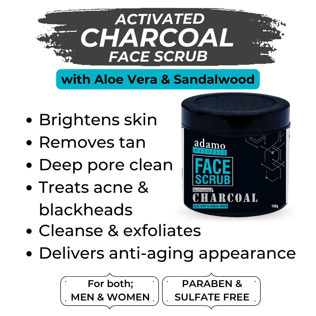 Activated Charcoal Face Scrub