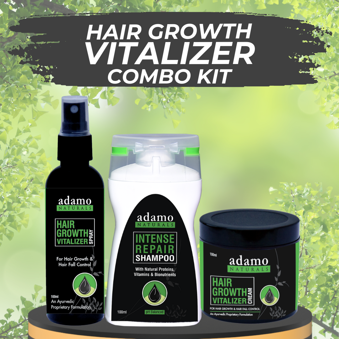 The Hair Vitalizer Combo - Adamo Naturals