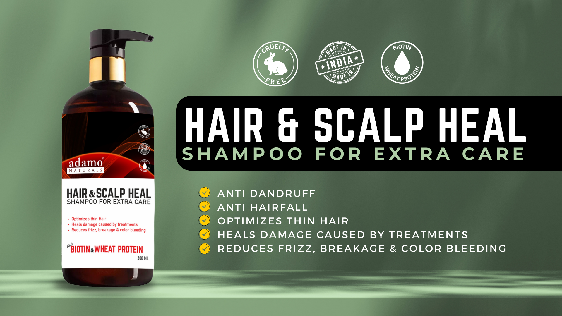 SCALP HEAL SHAMPOO BANNER